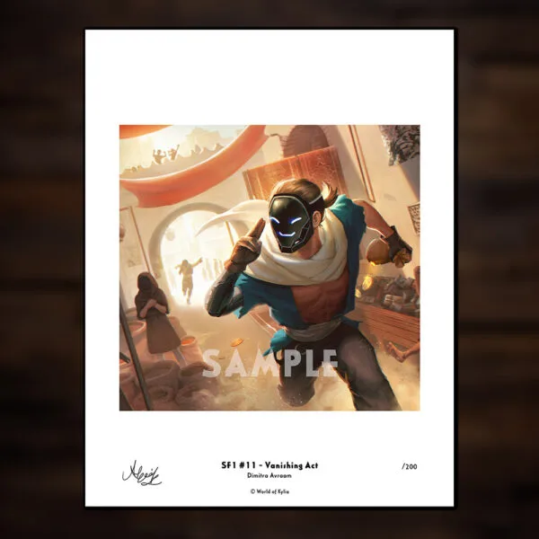 Vanishing Act – Serialized Print