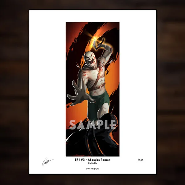 Abandon Reason – Serialized Print