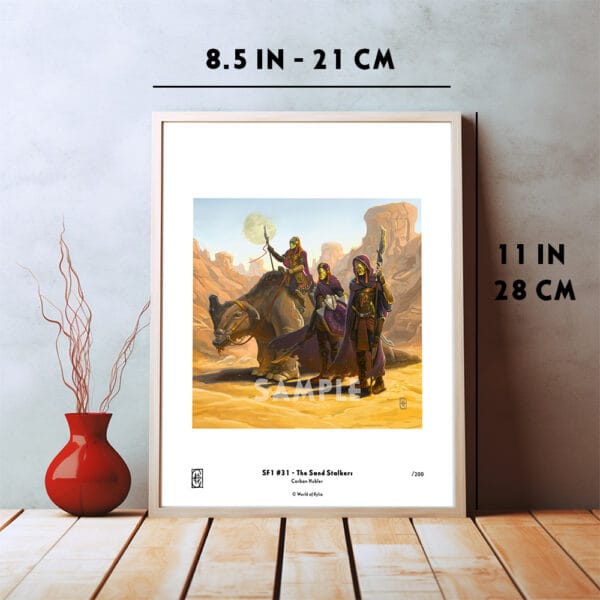 The Sand Stalkers – Serialized Print