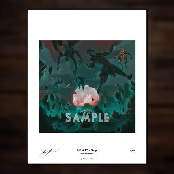 Daga - Serialized Print
