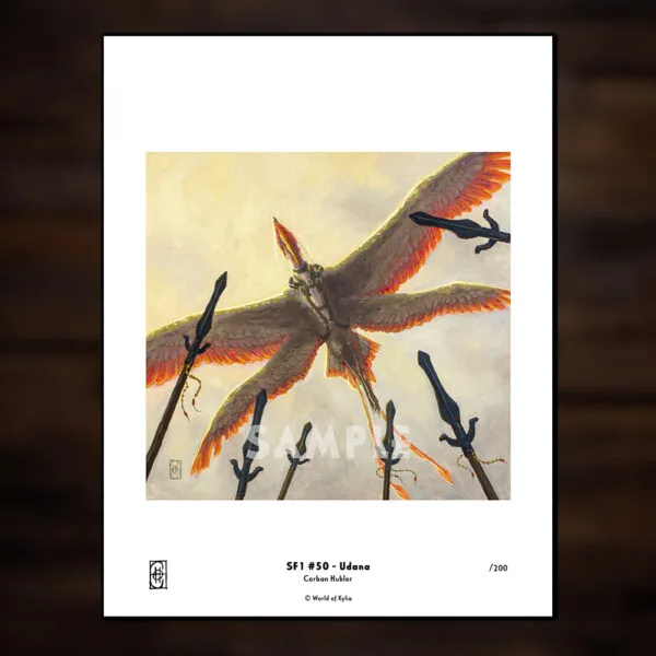 Udana - Serialized Print