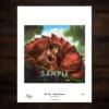 Thulo Cheparo - Serialized Print