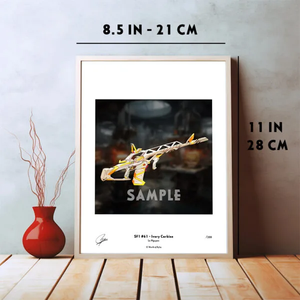 Ivory Carbine - Serialized Print - Image 2