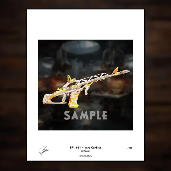 Ivory Carbine - Serialized Print