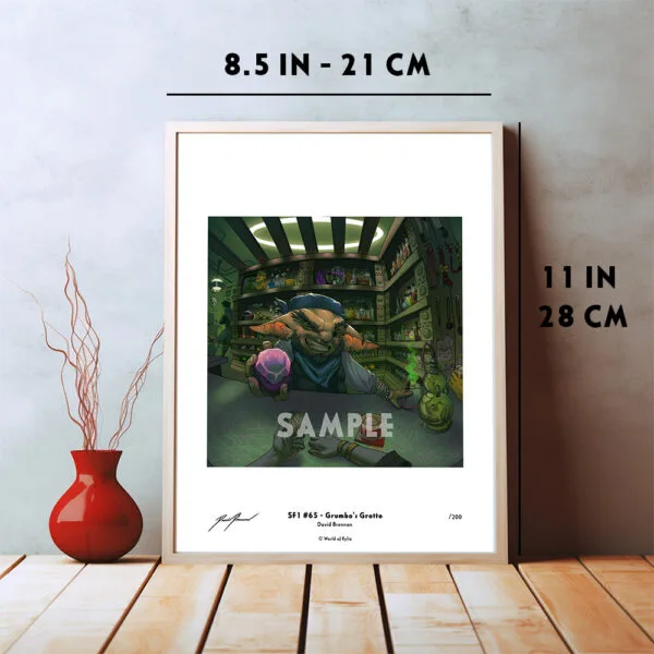 Grumbo's Grotto - Serialized Print - Image 2
