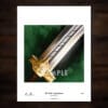 Long Sword - Serialized Print