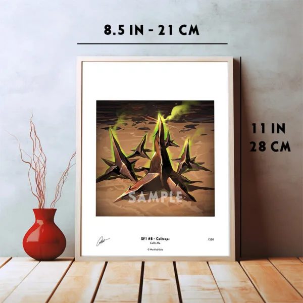 Caltrops - Serialized Print - Image 2