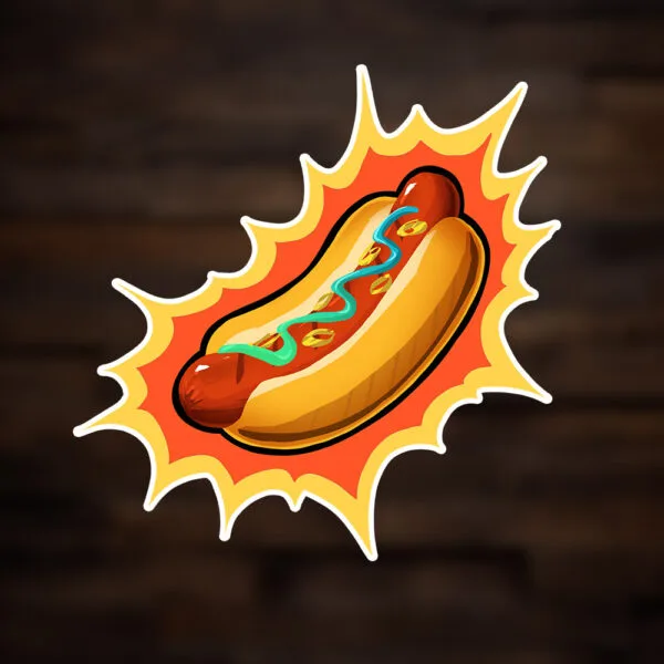 Grumbo's Glizzy - Sticker