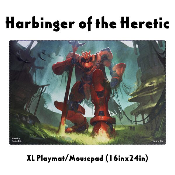 Harbinger of the Heretic	- Playmat
