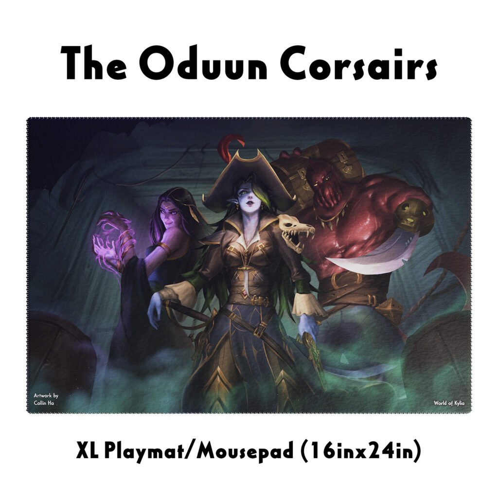 The Oduun Corsairs - Playmat