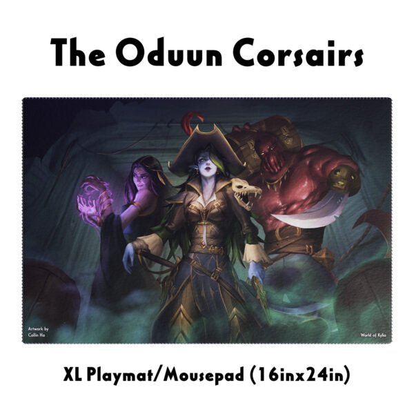 The Oduun Corsairs - Playmat